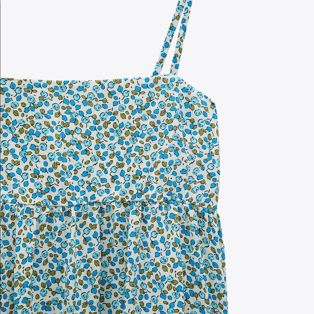 NWT❗️Zara | Floral Print Mini Dress - Picture 5 of 8